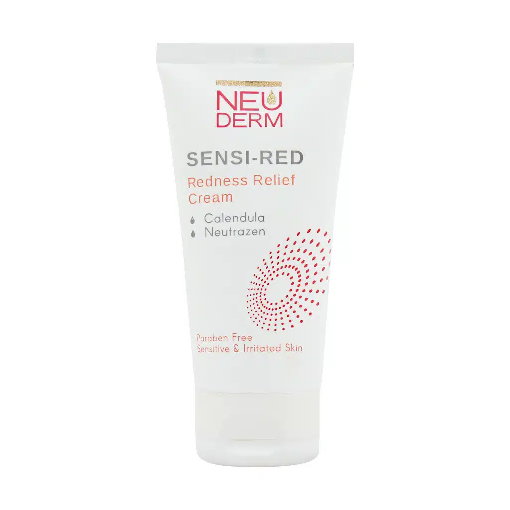 Neuderm-Soothing-Sensi-Red-Redness-Relief-Cream-For-Sensitive-And-Irritared-Skin.jpg.webp کرم ضد قرمزی سوتینگ سنسی رد نئودرم مناسب پوست های حساس و آسیب دیده ۵۰ میلی لیتر