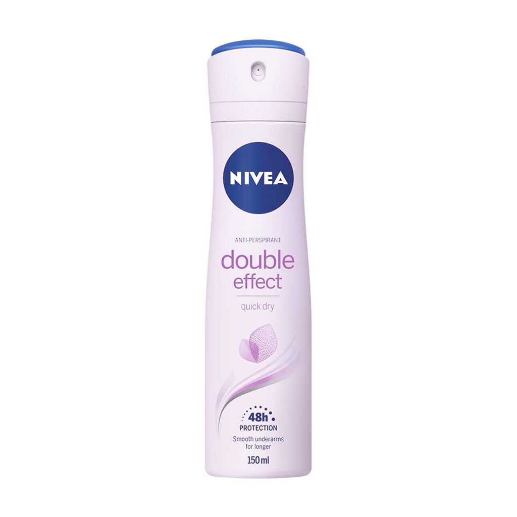 Nivea Double Effect Spray For Women 150 ml اسپری ضد تعریق نیوآ مدل دابل افکت