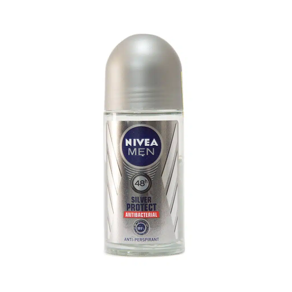 Nivea-Silver-Protect-Roll-On-Deodorant-For-Men-50-ml.jpg.webp رول ضد تعریق نیوآ مدل سیلور پروتکت مخصوص آقایان ۵۰ میلی لیتر