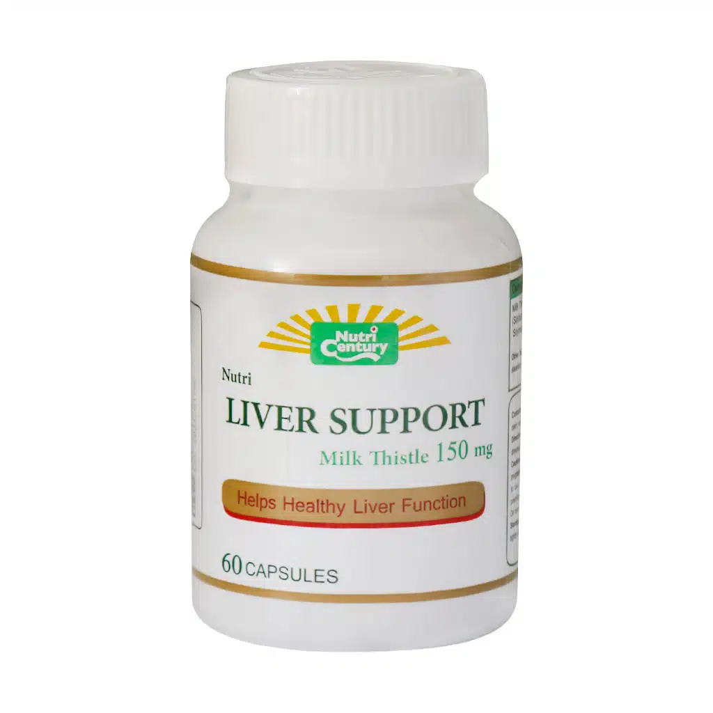 Nutri-Century-Nutri-Liver-Support.jpg.webp کپسول نوتری لیور ساپورت نوتری سنتری ۶۰ عددی