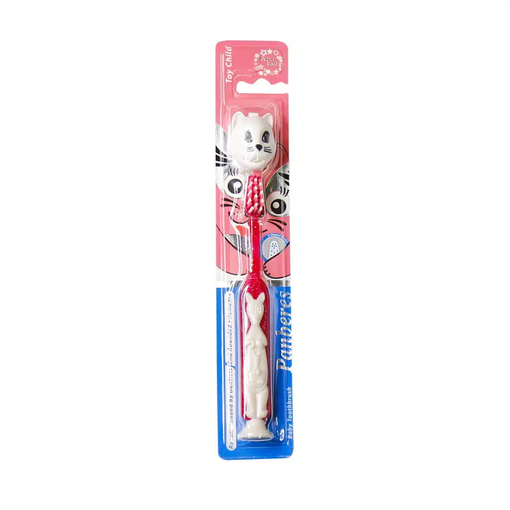 Panberes-Toy-Child-Toothbrush-For-Baby-3-To-5-Years.jpg.webp مسواک کودک کارتونی پنبه ریز مخصوص کودکان ۳ تا ۵ سال
