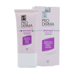 کرم روشن کننده و ضد لک دست پرودرما