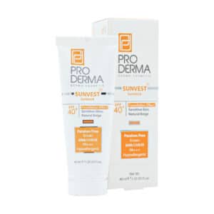 کرم ضد آفتاب مینرال رنگی پرودرما ⁺SPF40