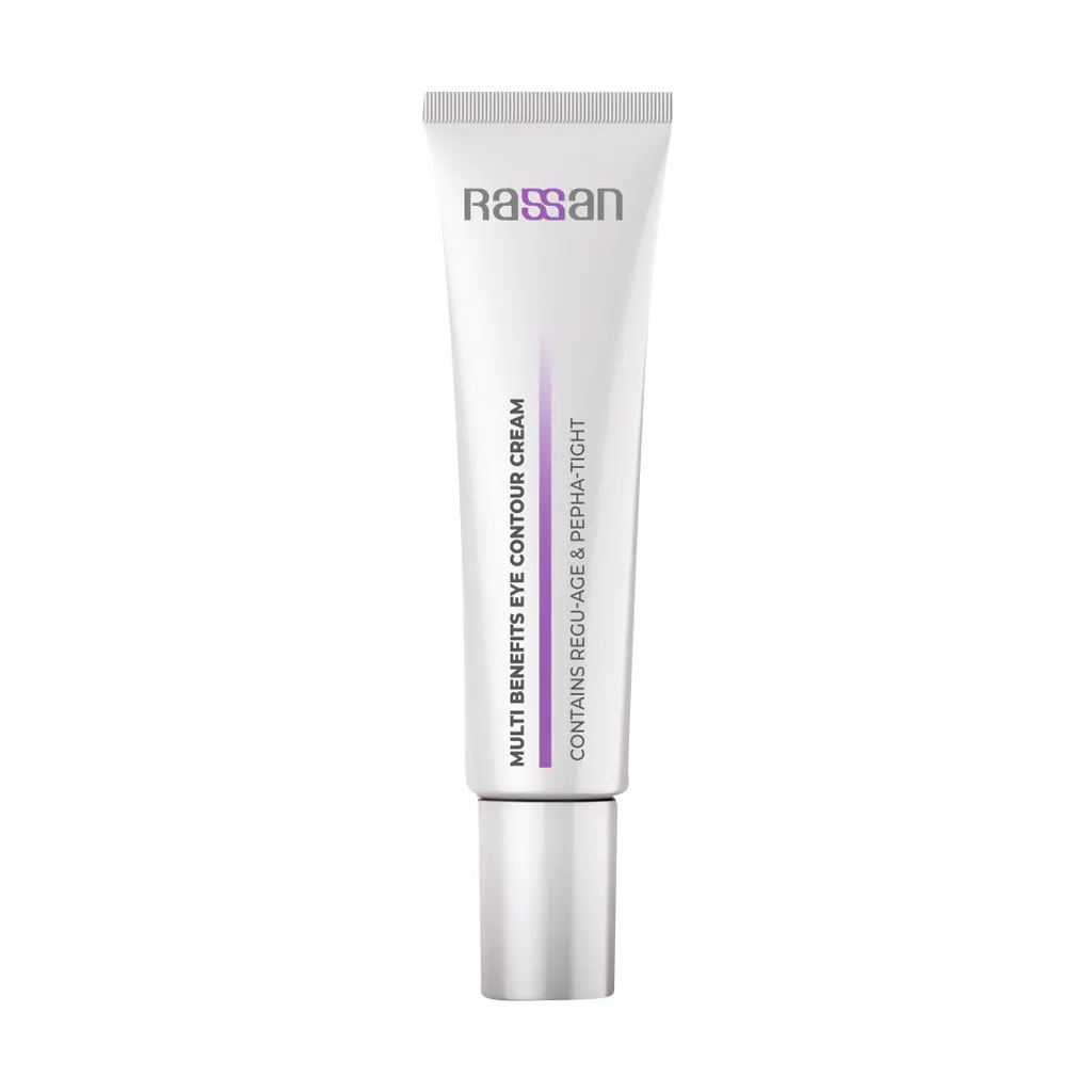 Rassan Multi Benefit Eye Contour Cream 15 ml قیمت کرم دور چشم سه کاره راسن