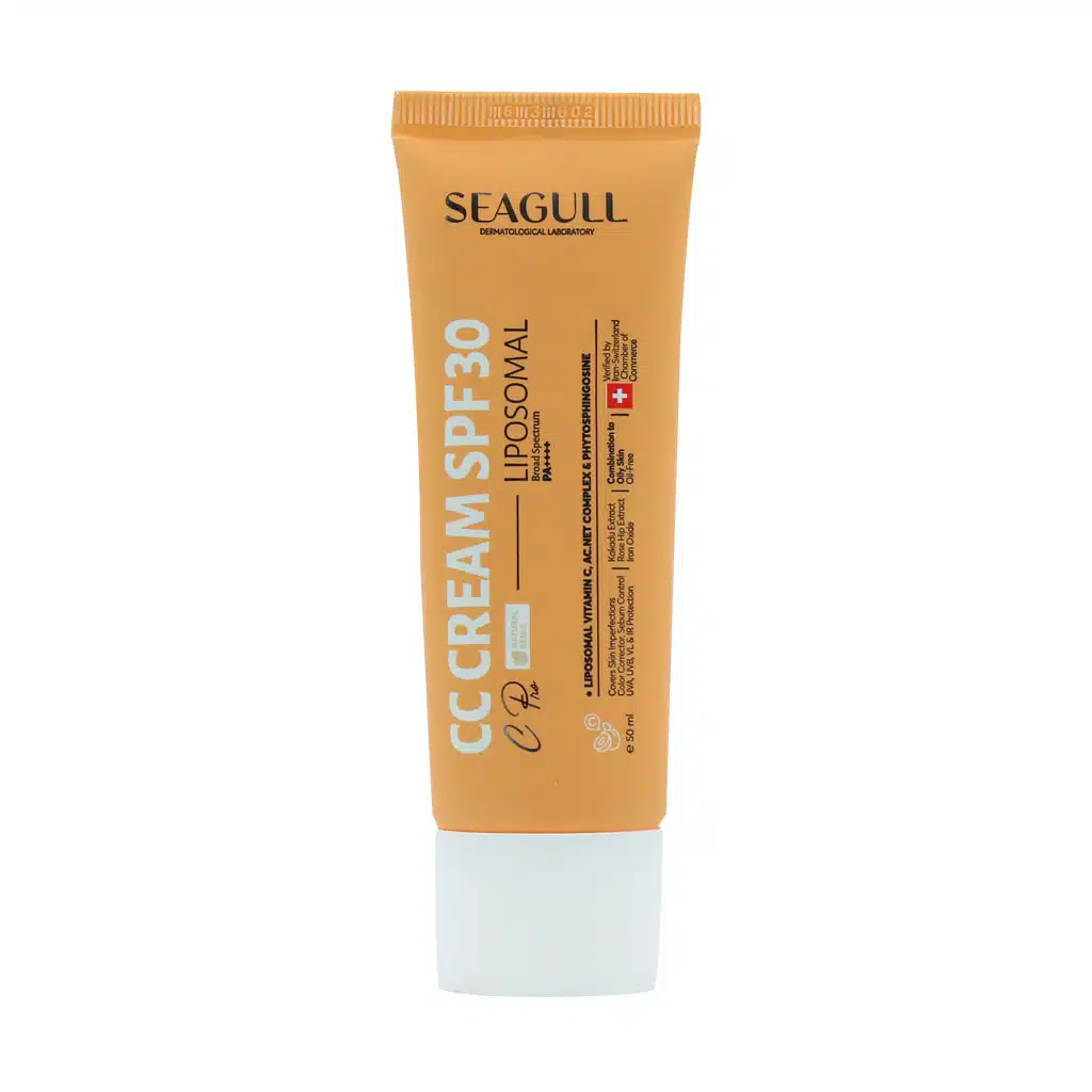 Seagull-ACN-Pro-CC-Cream-For-Oily-Skin-50-ml.jpg.webp کرم متعادل کننده چربی پوست سی گل 50 میلی لیتر