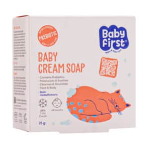 صابون بچه کرم دار بیبی فرست سی گل