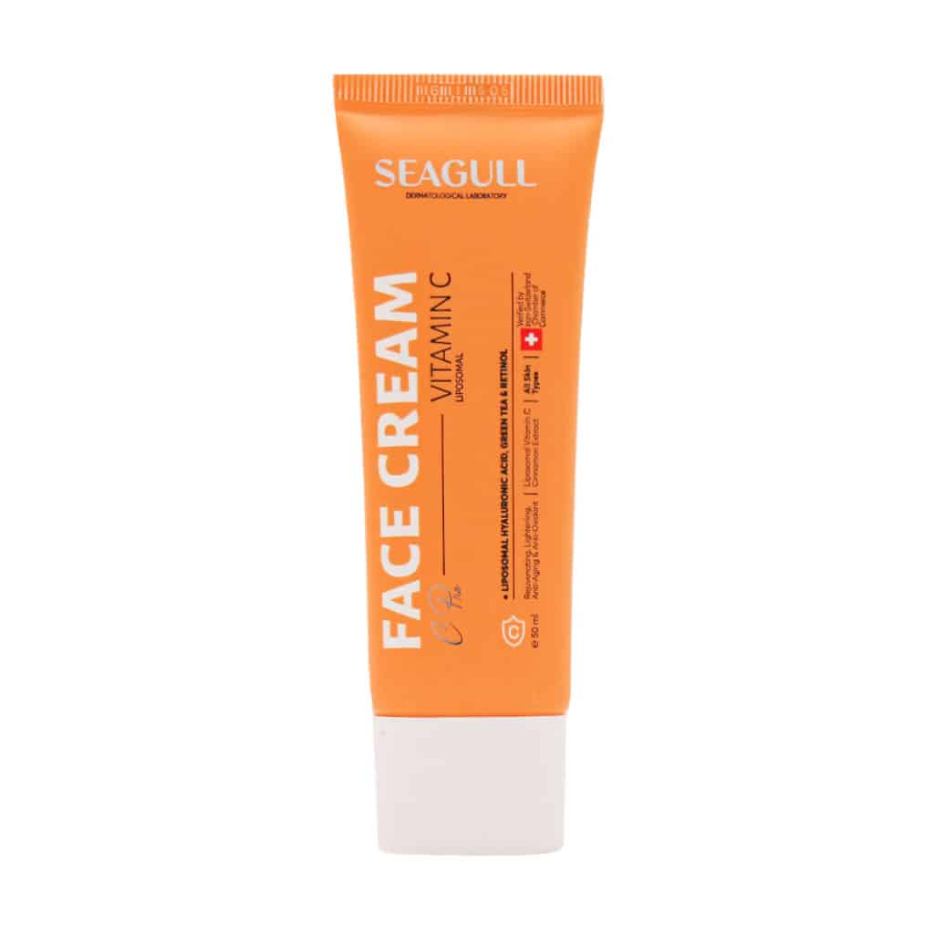 Seagull-Face-Cream-With-Vitamin-C-50-ml قیمت کرم صورت حاوی ویتامین C سی گل
