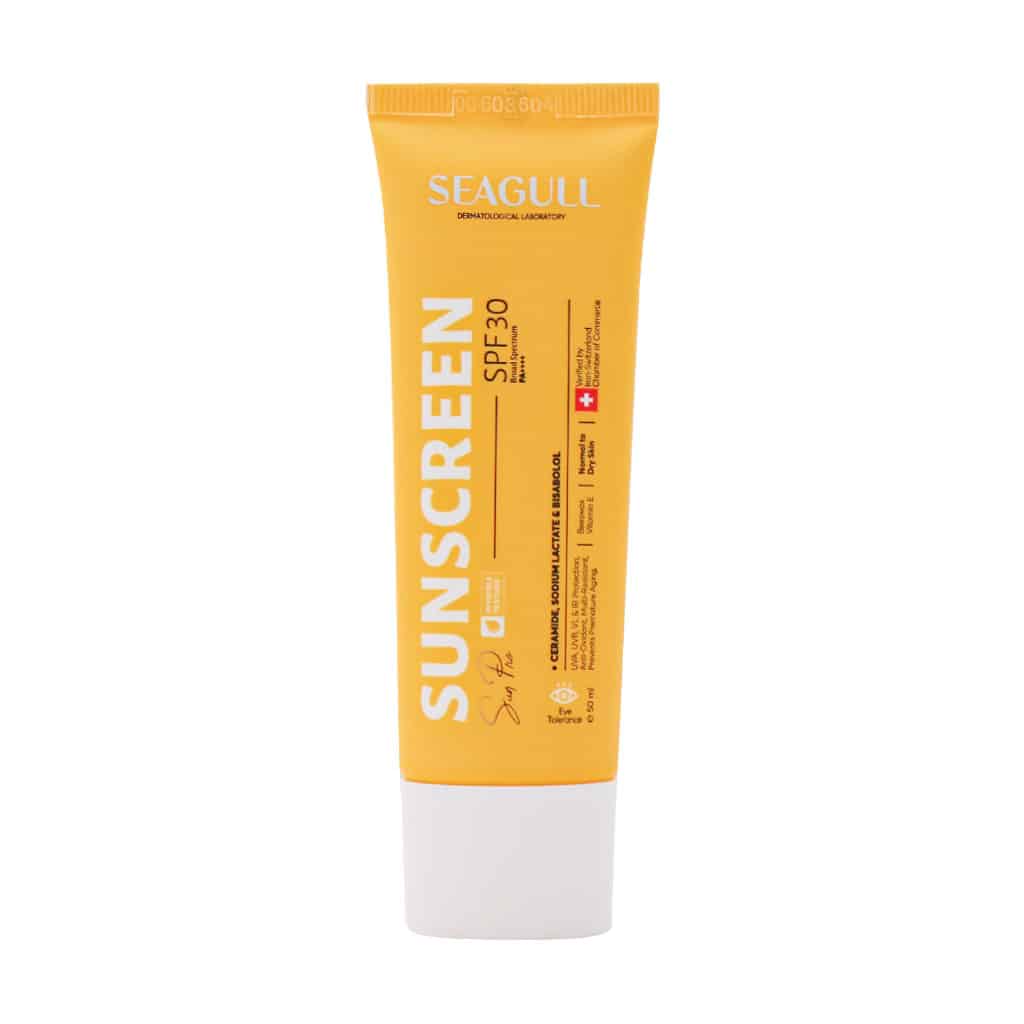 Seagull-Sunscreen-SPF۳۰-cream-۴۰ قیمت کرم ضد آفتاب SPF30 سی گل