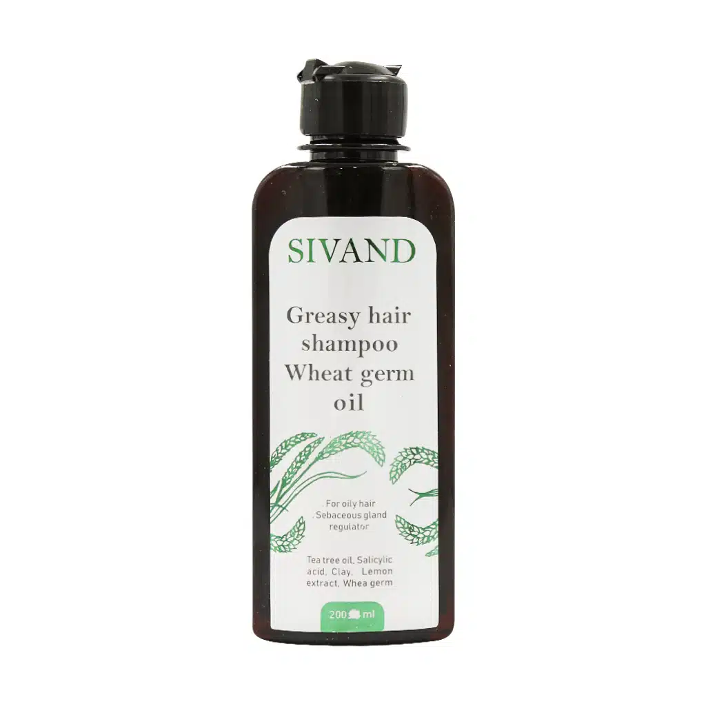 Sivand-Clay-Shampoo-Oily-Hair.jpg.webp شامپو موی چرب حاوی روغن جوانه گندم سیوند 200 میلی لیتر