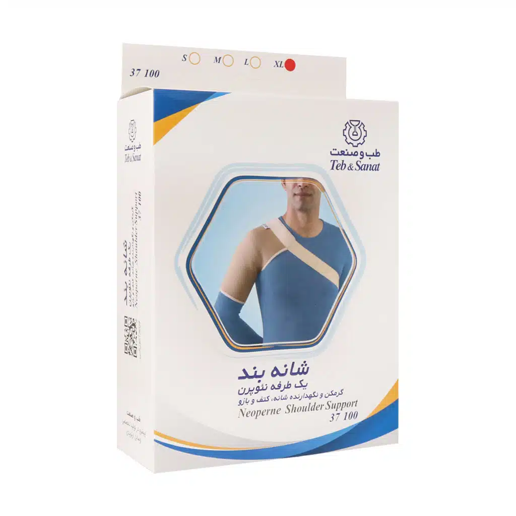 Teb-Sanat-Elastic-Shoulder-Support-Cod-37100.jpg.webp شانه بند یک طرفه طب و صنعت کد ۳۷۱۰۰