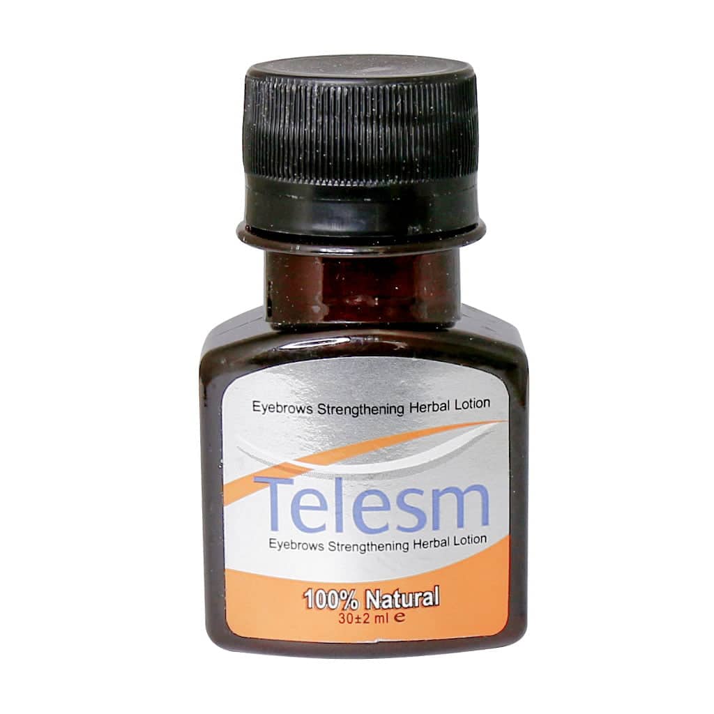 Telesm Eyebrows Strengthening Herbal Lotion 30 لوسیون گیاهی تقویت ابرو طلسم