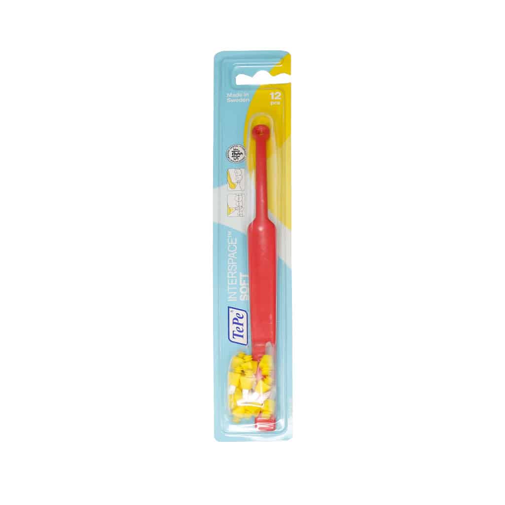 Tepe-Interspace-Soft-Toothbrush-12-Pcs مسواک اینتر اسپیس تپه با برس نرم