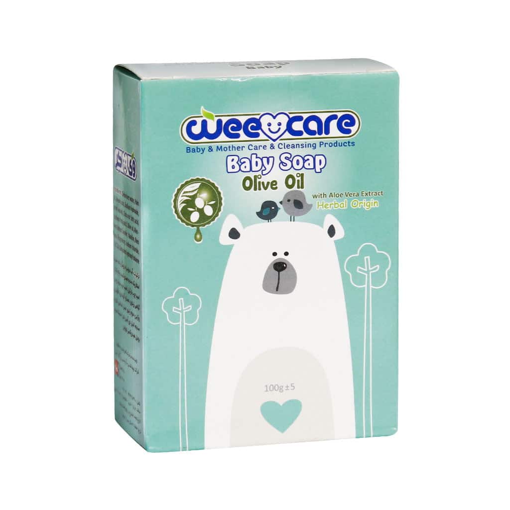 Wee Care Soap Baby Olive Oil 100 g صابون بچه وی کر حاوی روغن زیتون