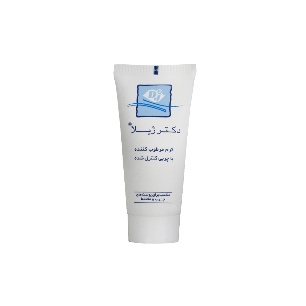 doctor-jila-moisturizing-cream-oil-free-60-g کرم مرطوب کننده دکتر ژیلا مناسب پوست های چرب تا مختلط ۶۰ گرم