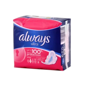 نوار بهداشتی اولترا سوپر پلاس آلویز ۸ عددی