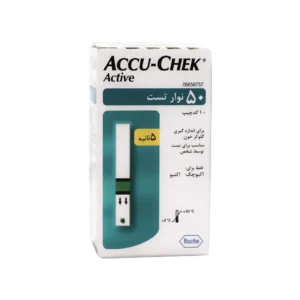 نوار تست قند خون اکتیو اکیو چک ۵۰ عددی