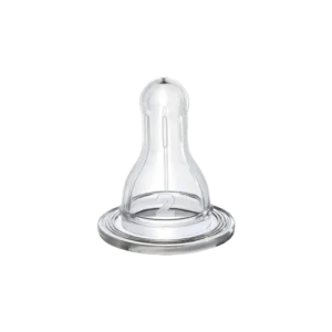 سر شیشه سیلیکونی سر گرد شماره ۲ وی بیبی مناسب کودکان ۶ تا ۱۸ ماه کد ۸۲۱