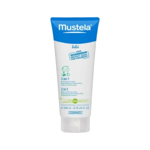 شامپو ۲ در ۱ سر و بدن نوزادان موستلا ۲۰۰ میلی لیتر