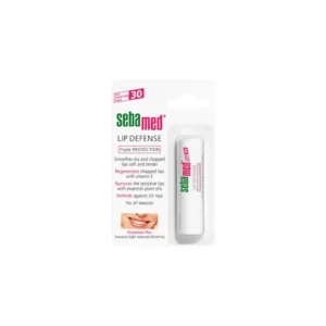 بالم محافظ لب و ضد آفتاب SPF30 سبامد مناسب لب های خشک و ترک دار ۴ گرم