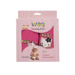 شورت آموزشی دخترانه سایز بسیار بزرگ وی کر مناسب کودکان ۲۴ ماه و بزرگتر