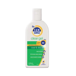 ژل ضد آفتاب سان سنس SPF50 ایگو مناسب پوست چرب و جوش دار ۱۲۵ میلی لیتر