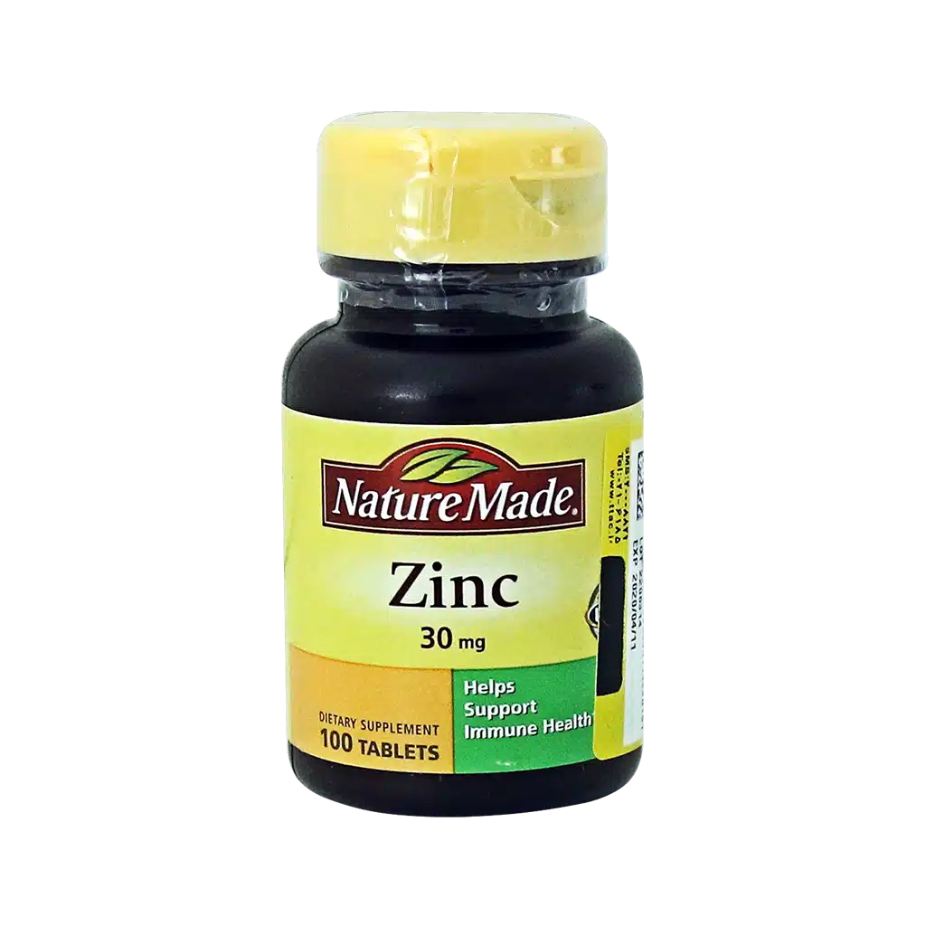 0025832_0.jpeg.webp قرص زینک (۳۰ میلی گرم) نیچرمید ۱۰۰ عددی
