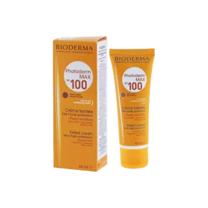 کرم ضد آفتاب فتودرم مکس SPF100 بایودرما مناسب پوست های معمولی تا خشک ۴۰ میلی لیتر