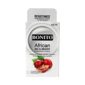 کاندوم ساده بونیتو مدل آفریقایی ۱۲ عددی