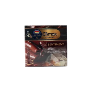 کاندوم ساده کلایمکس مدل Sentiment بسته ۳ عددی