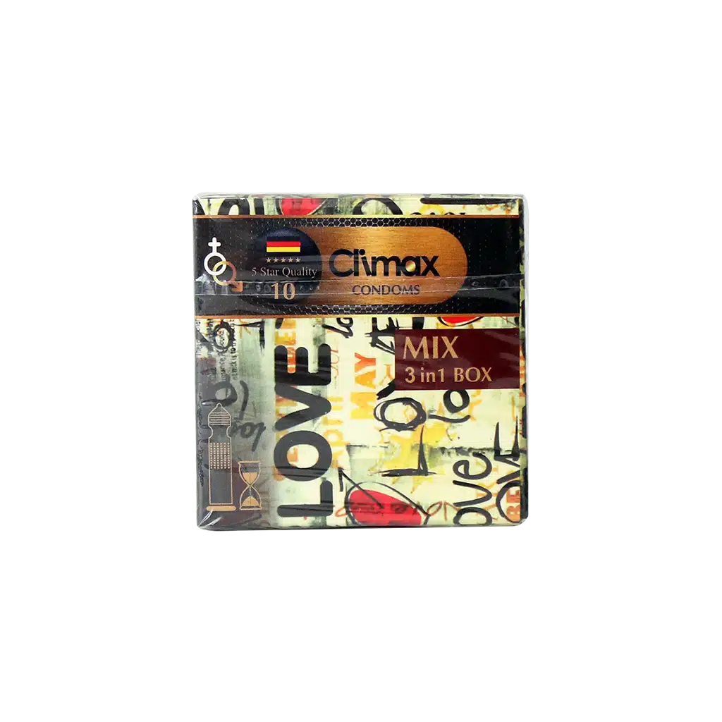 0026077_0.jpeg.webp کاندوم ساده و طرح دار کلایمکس مدل Mix 3*1 بسته ۳ عددی