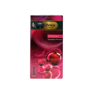کاندوم ساده کلایمکس مدل Sensitive بسته ۱۲ عددی