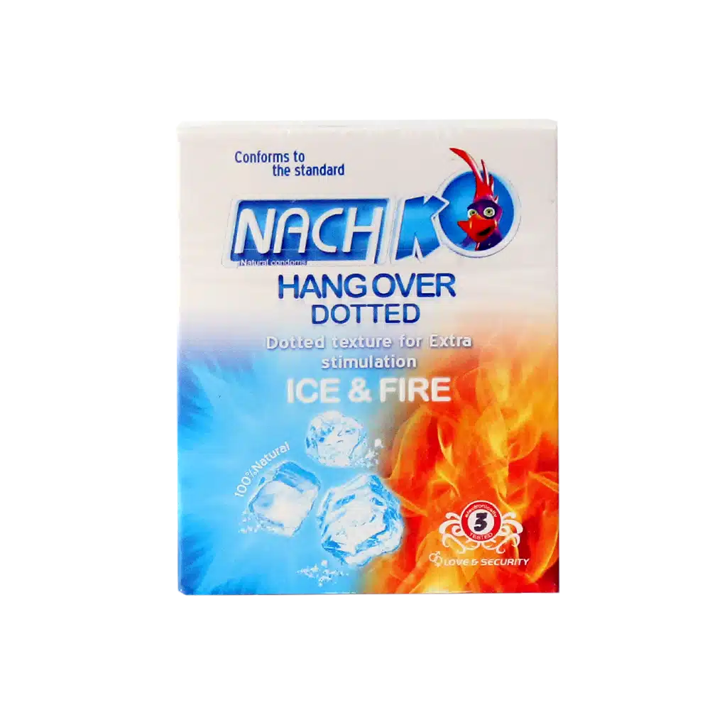 0026085_0.jpeg.webp کاندوم خاردار کدکس مدل هنگ اور یخ و آتش ۳ عددی