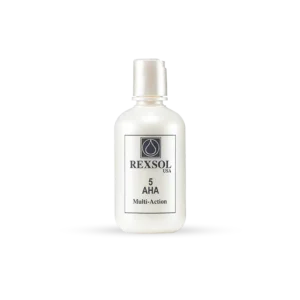 کرم لایه بردار ملایم AHA 5 رکسول مناسب انواع پوست ۱۲۰ میلی لیتر