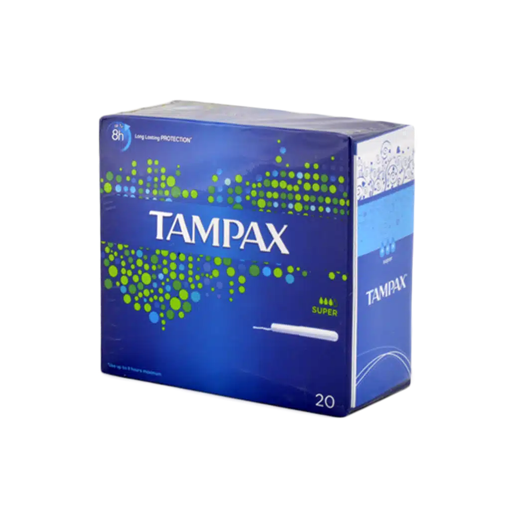 0026271_0.jpeg.webp تامپون تامپکس مدل سوپر با قدرت جذب بالا ۳ قطره مناسب بانوان ۲۰ عددی