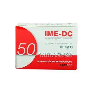 نوار تست قند خون آی ام ای دی سی ۵۰ عددی