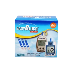 نوار تست قند خون ایزی گلوکو ۵۰ عددی