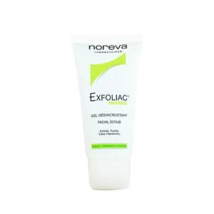 ژل اسکراب اکسفولیاک نوروا مناسب پوست های چرب و دارای جوش ۵۰ میلی لیتر