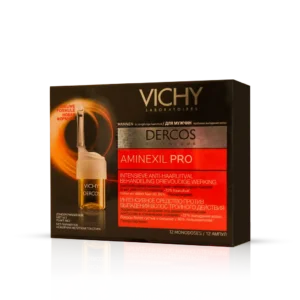 محلول ضد ریزش آمینکسیل پرو ویشی مخصوص آقایان ۶ میلی لیتر