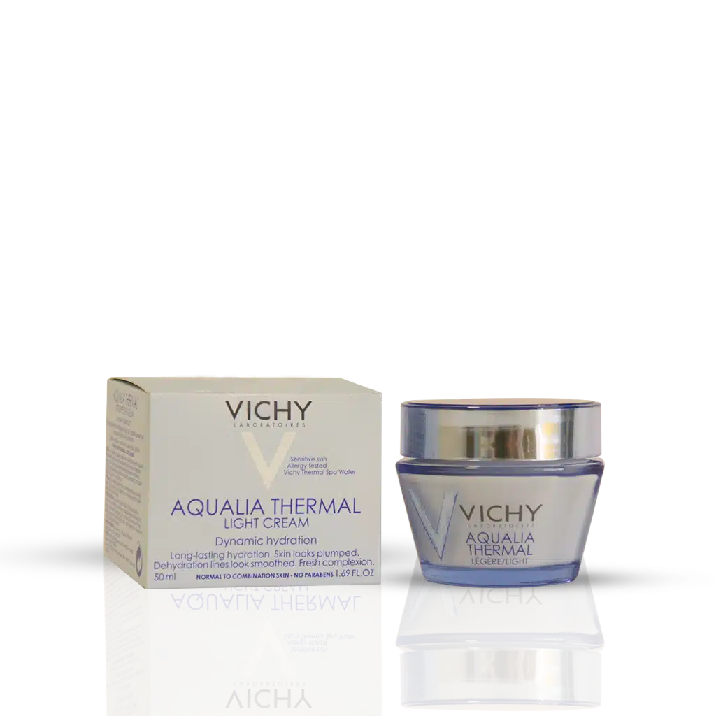 0026787_0.jpeg.webp کرم مرطوب کننده ۴۸ ساعته لایت آکوالیا ترمال ویشی مناسب پوست های معمولی تا مختلط ۵۰ میلی لیتر