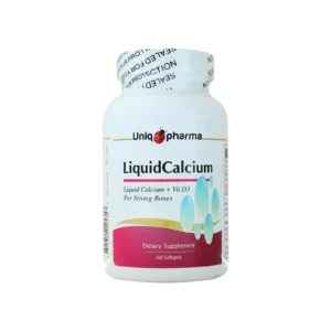 کپسول لیکوئید کلسیم یونیک فارما ۶۰ عددی