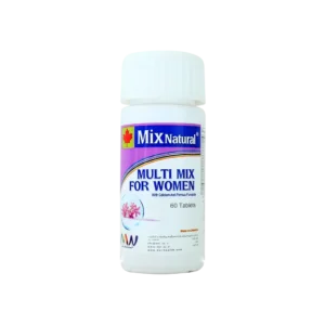 قرص مولتی میکس نچرال مناسب خانم ها ۶۰ عددی