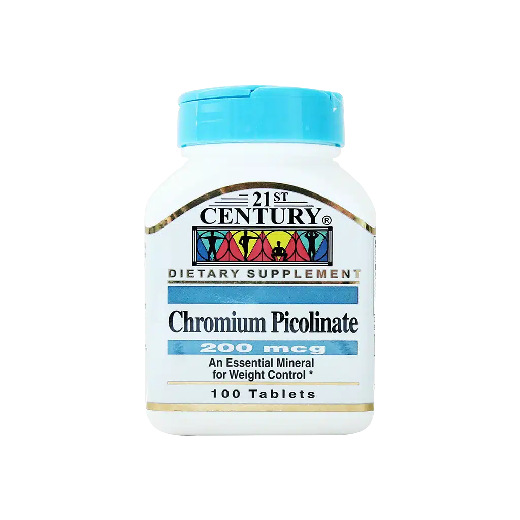 0027107_0.jpeg.webp قرص کرومیوم پیکولینات ۲۱ سنتری ۱۰۰ عددی