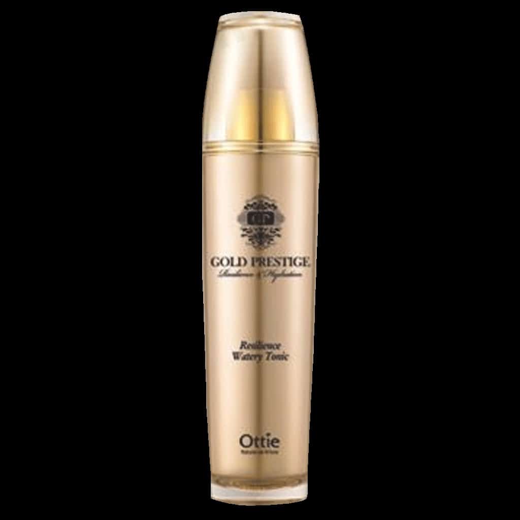 ottie-gold-prestige-resilience-watery-tonic-120-ml تونیک آبرسان و سفت کننده گلد اوتی ۱۲۰ میلی لیتر