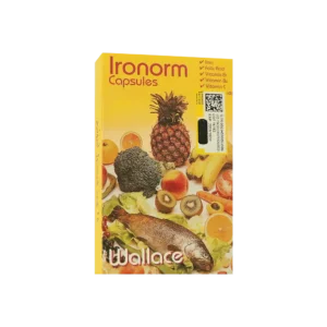 کپسول آیرونورم والاس ۲۵ عددی