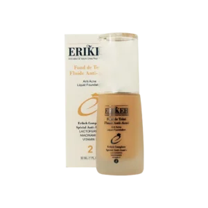 کرم پودر آنتی آکنه اریکه مناسب پوست های چرب و دارای آکنه ۳۰ میلی لیتر