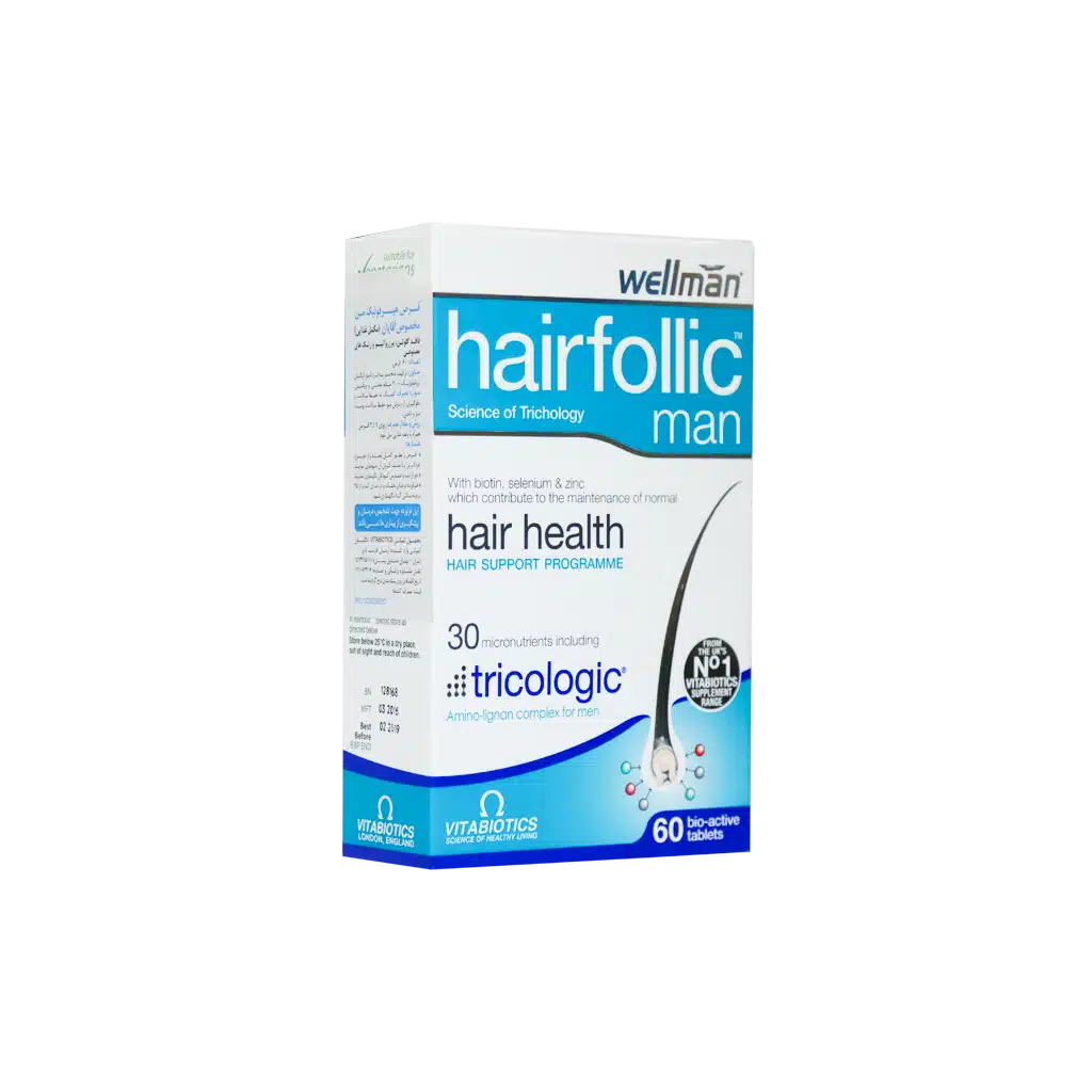 0027306_0.jpeg.webp قرص هیرفولیک من ویتابیوتیکس مخصوص آقایان ۶۰ عددی