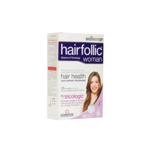 قرص هیرفولیک ومن ویتابیوتیکس مخصوص بانوان ۶۰ عددی