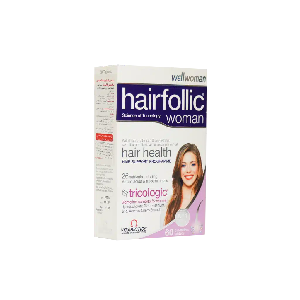 0027307_0.jpeg.webp قرص هیرفولیک ومن ویتابیوتیکس مخصوص بانوان ۶۰ عددی
