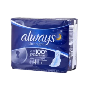 نوار بهداشتی اولترا شب آلویز ۷ عددی