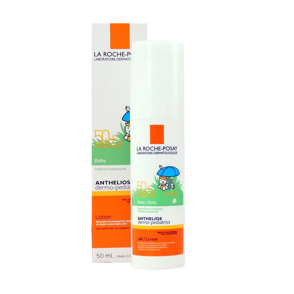 0027345_0.jpeg.webp لوسیون ضد آفتاب نوزادان آنتلیوس لاروش پوزای +SPF50 حجم ۵۰ میلی لیتر